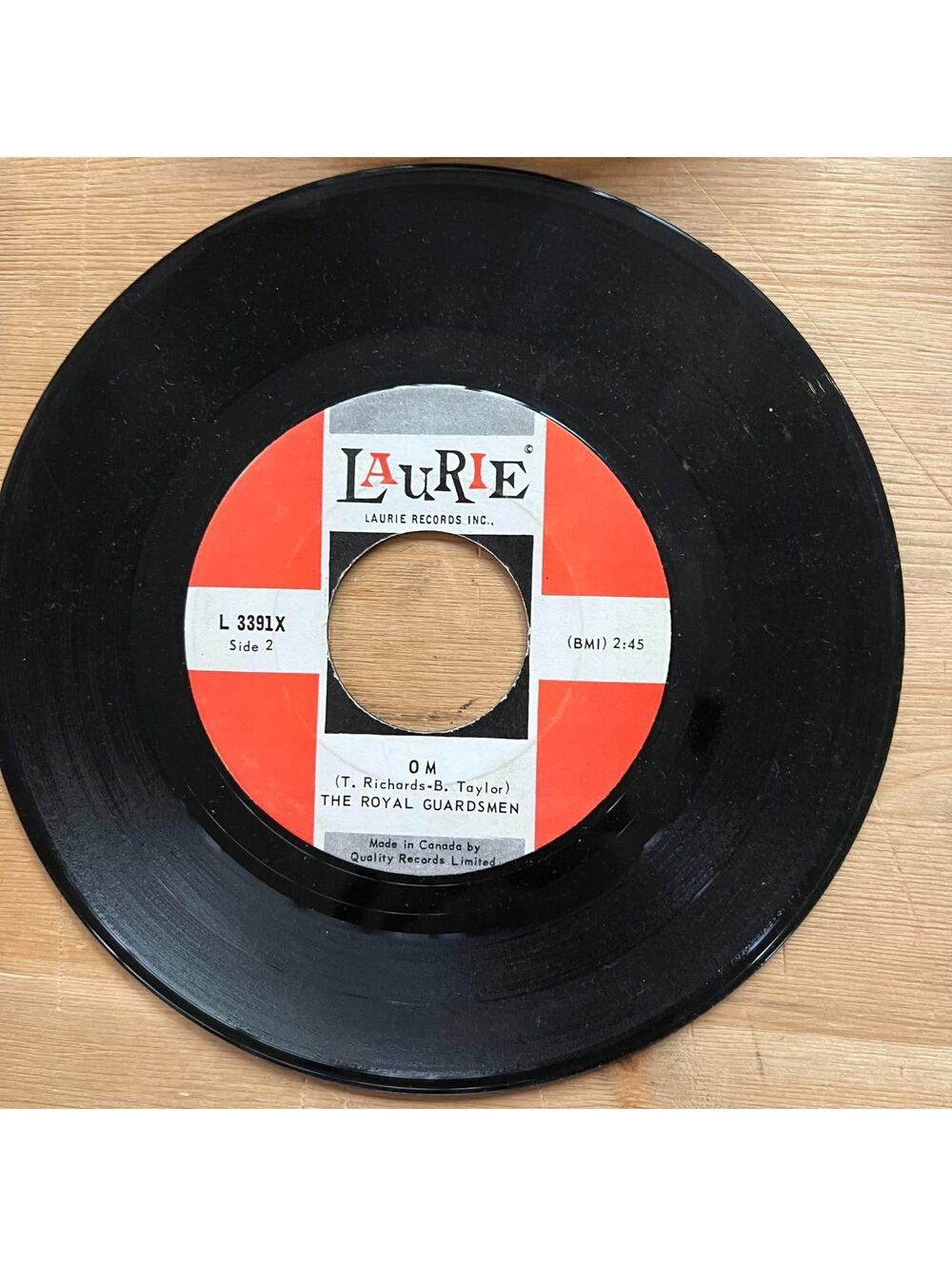 The Royal Guardsmen - OM/Airplane Song 45rpm VG+ R13